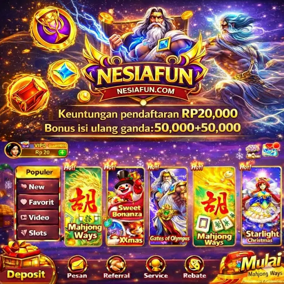 NESIAFUN Masuk Resmi 2026 Aplikasi